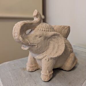 Elephant Shaped Stone Planter